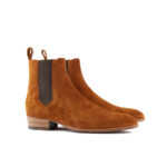 Stendhal Tobacco Suede Chelsea Boots
