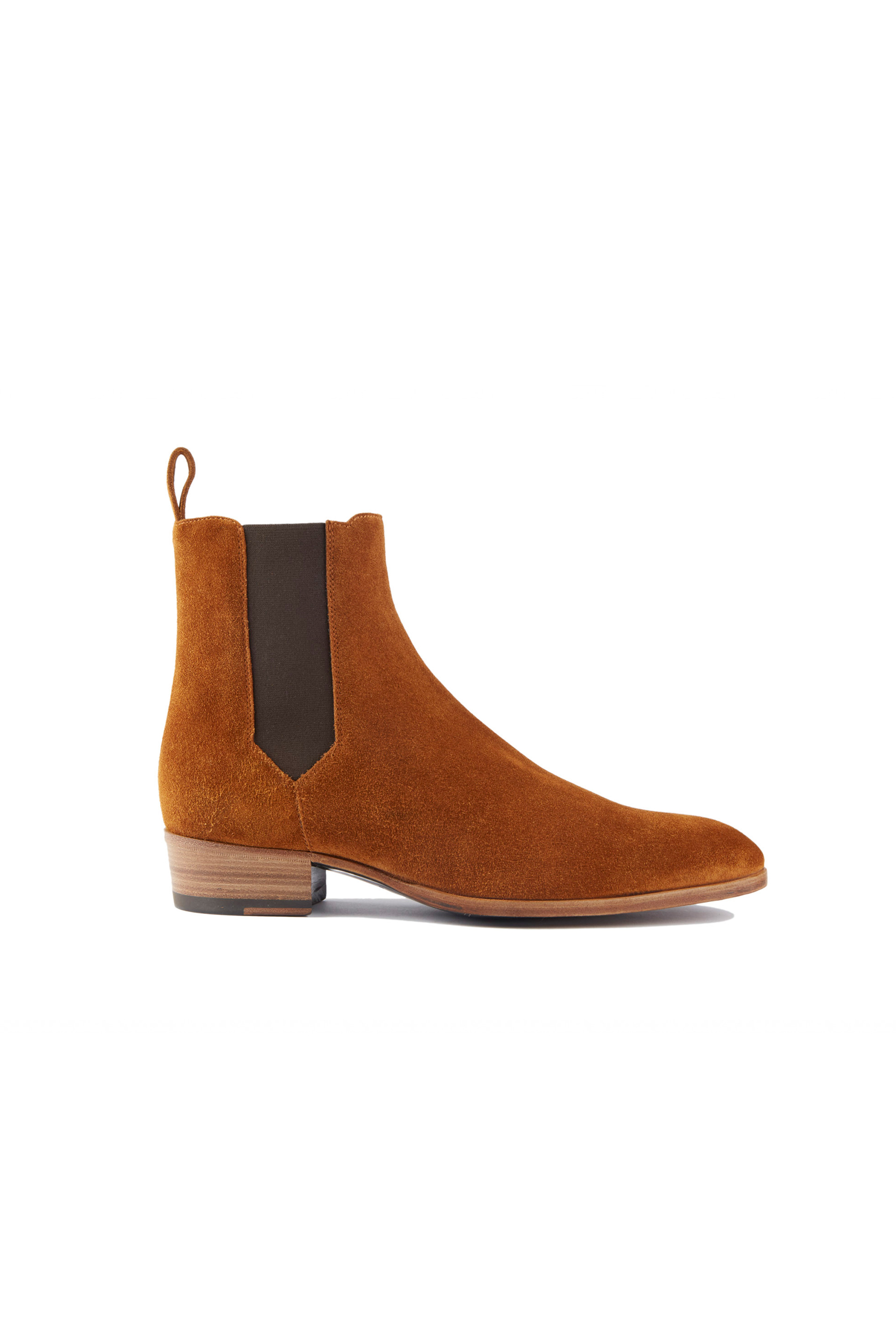 Stendhal Tobacco Suede Chelsea Boots - Barbanera