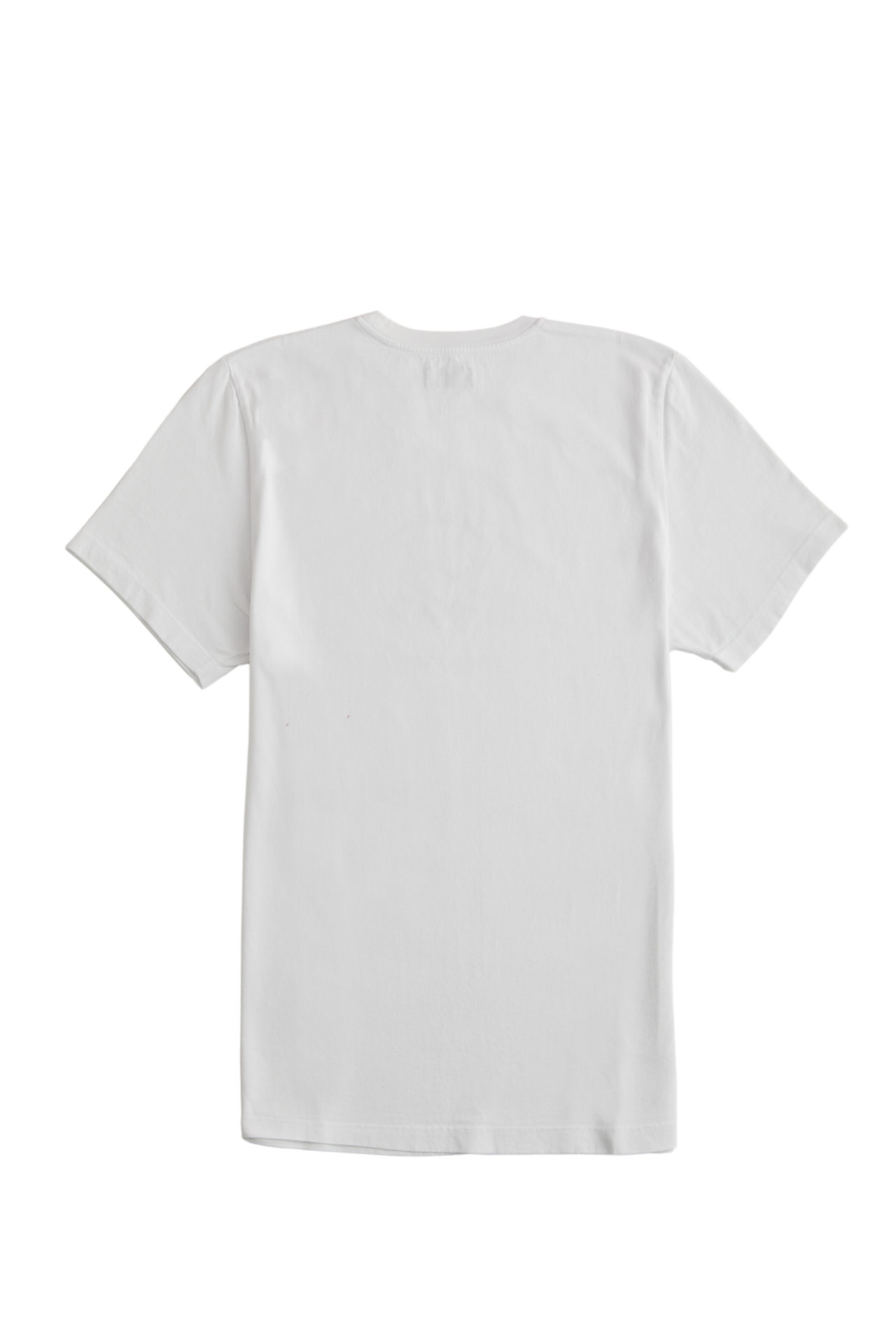 Burma uld Sanders Plain White Raw Cotton T-Shirt - Barbanera