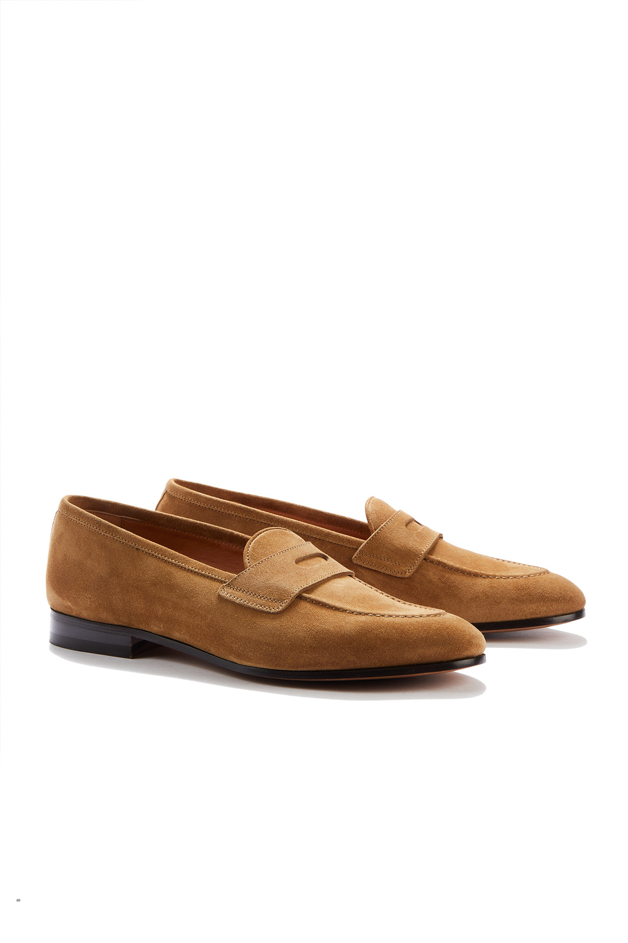 Penny Loafers Light Brown Suede | lupon.gov.ph