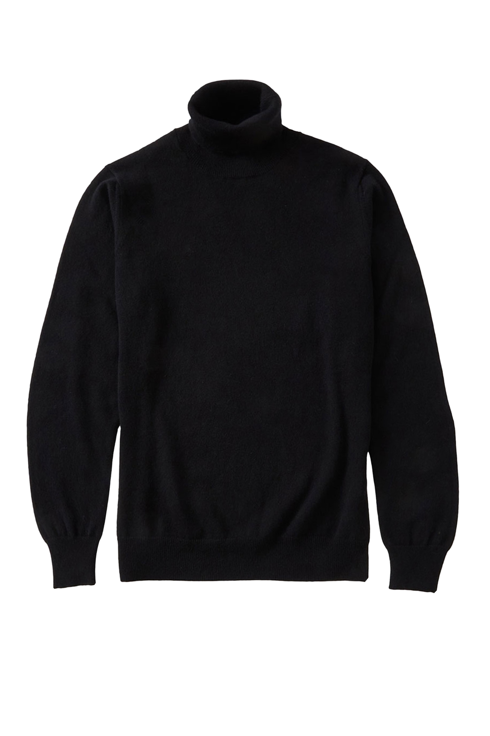 Dean black 100% cashmere turtleneck sweater - Barbanera
