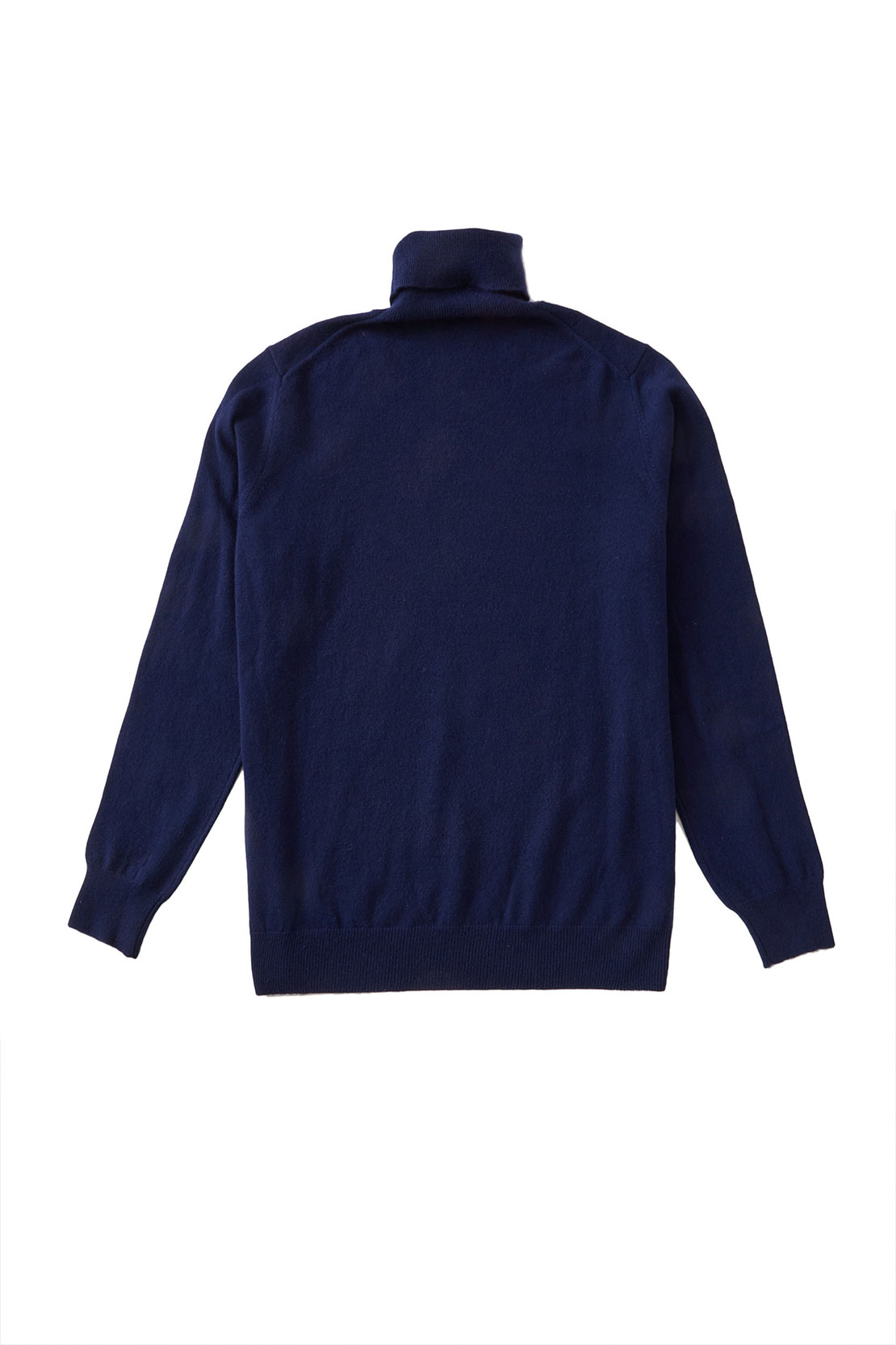 Dean blue 100% cashmere turtleneck sweater - Barbanera