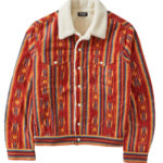 Bud red “native american” japanese corduroy sherpa tucker jacket