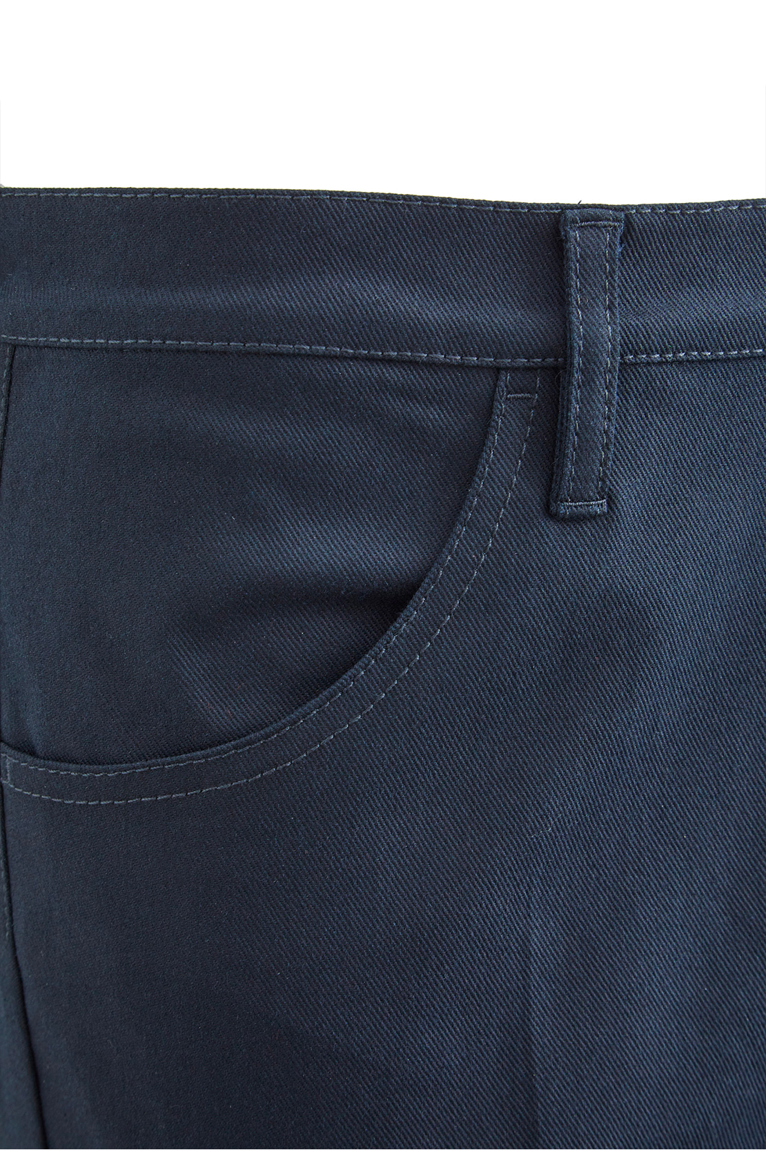 Stone Free Dark Blue Japanese Fabric Trousers - Barbanera