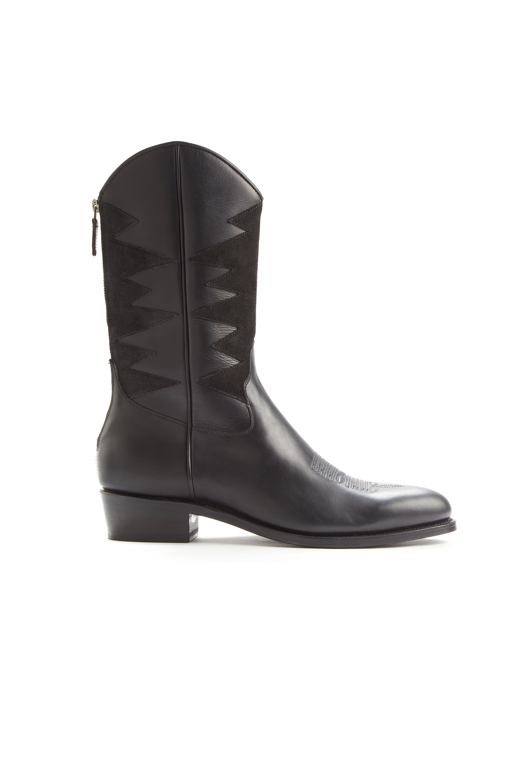 Cormac Black Calf Boots - 