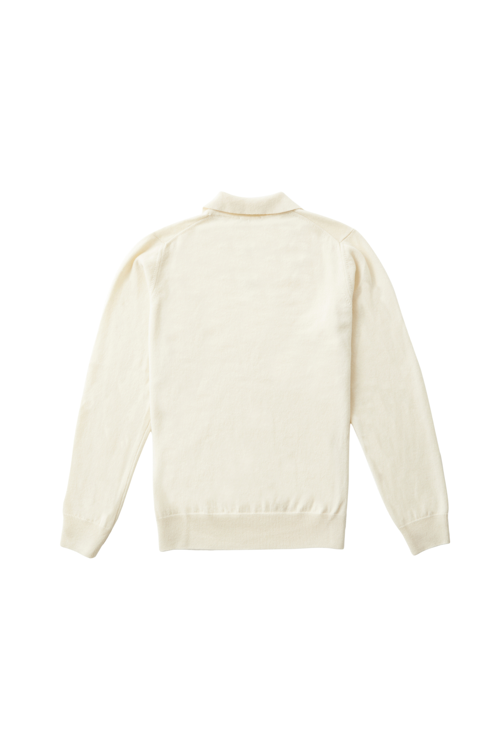 P.P.P Cream/white 100% Cashmere Polo Shirt - Barbanera