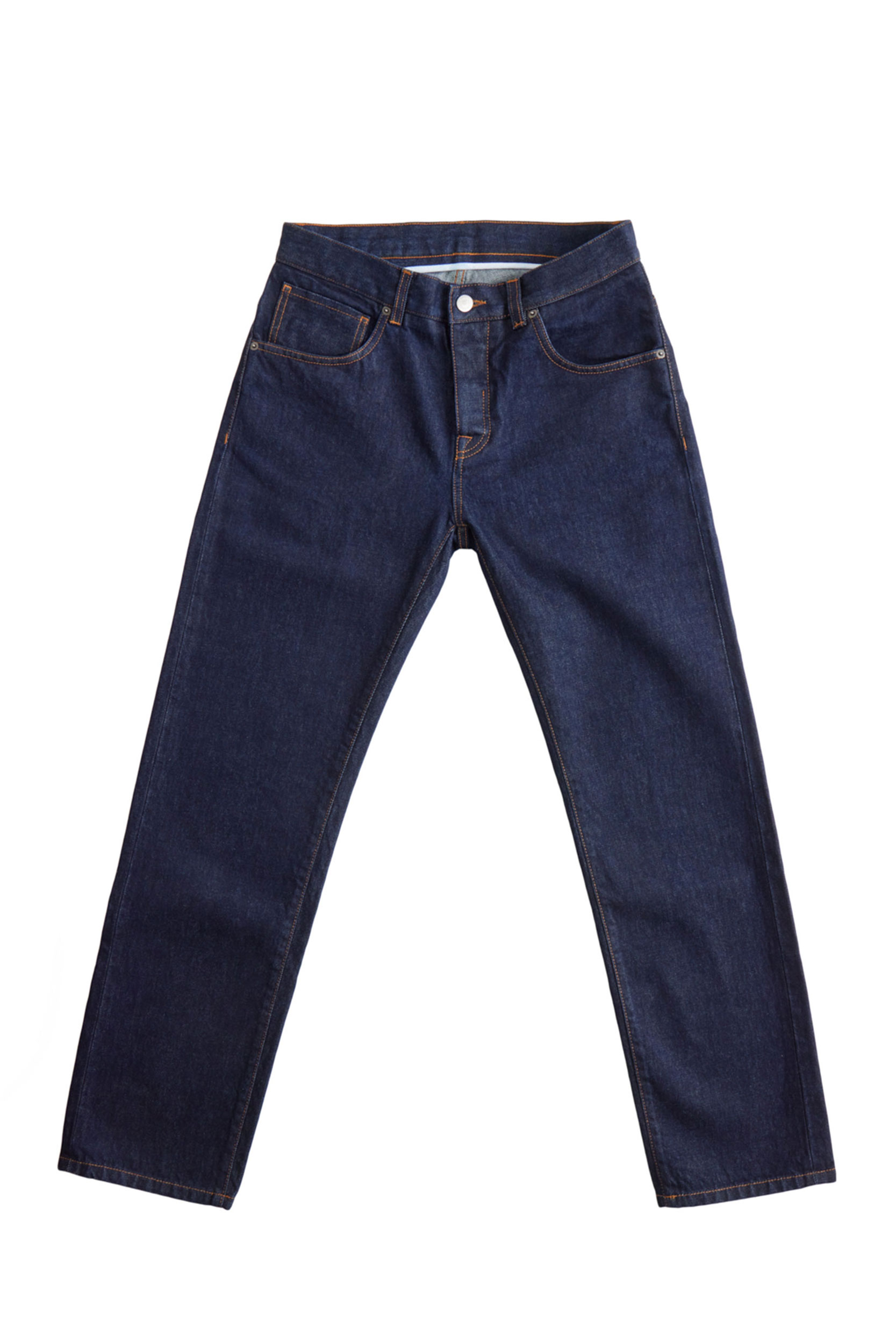 Bandito Blue Dark Rinsed Wash Slim Fit Japanese Selvedge Denim Jeans -  Barbanera