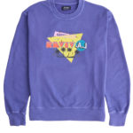 Magic Purple Crew Neck Cotton La Revival Graphic Loose/relaxed Fit Sweatshirt