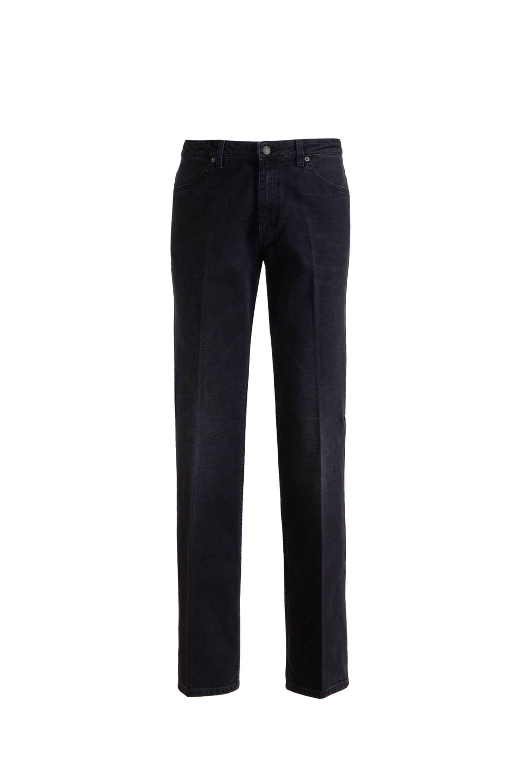 Wild Thing Black Coreva 100% Compostable Stretch Denim Fabric Straight  Leg/70's Fit Jeans - Barbanera