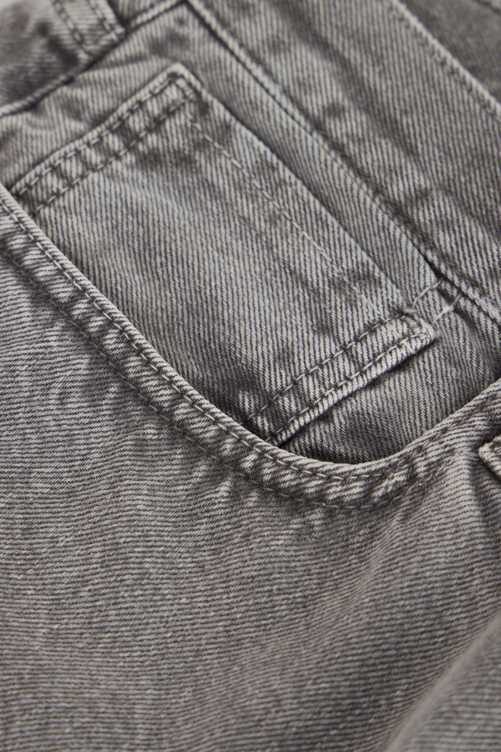 Bandito Grey Slim Fit Selvedge Jeans - Barbanera
